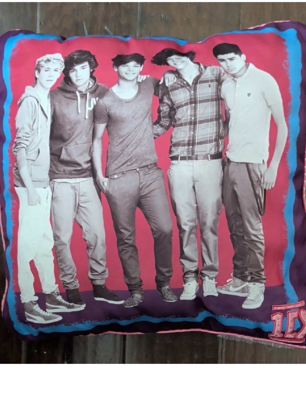 One Direction Throw Pillow